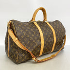 Louis Vuitton Boston Bag Monogram Keepall Bandouliere 50 Brown — view 2