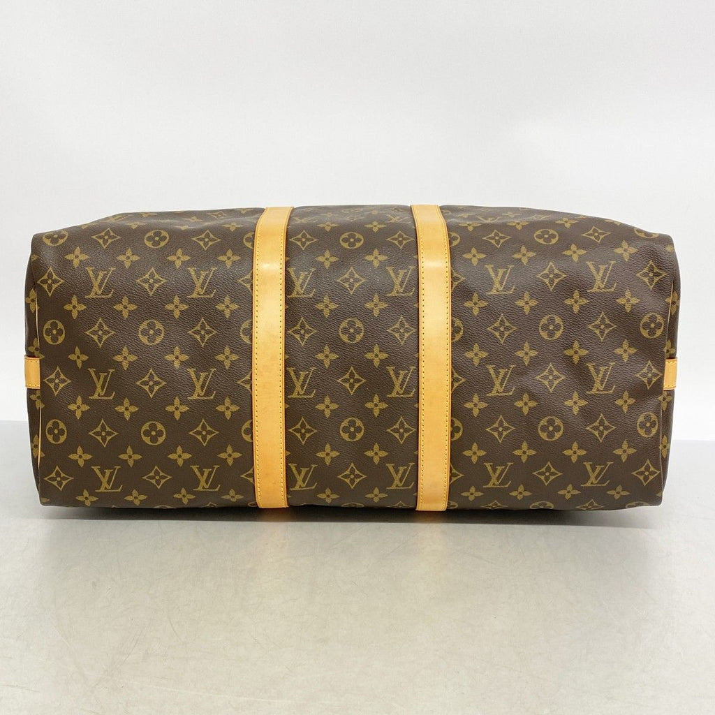 Louis Vuitton Boston Bag Monogram Keepall Bandouliere 50 Brown — view 3
