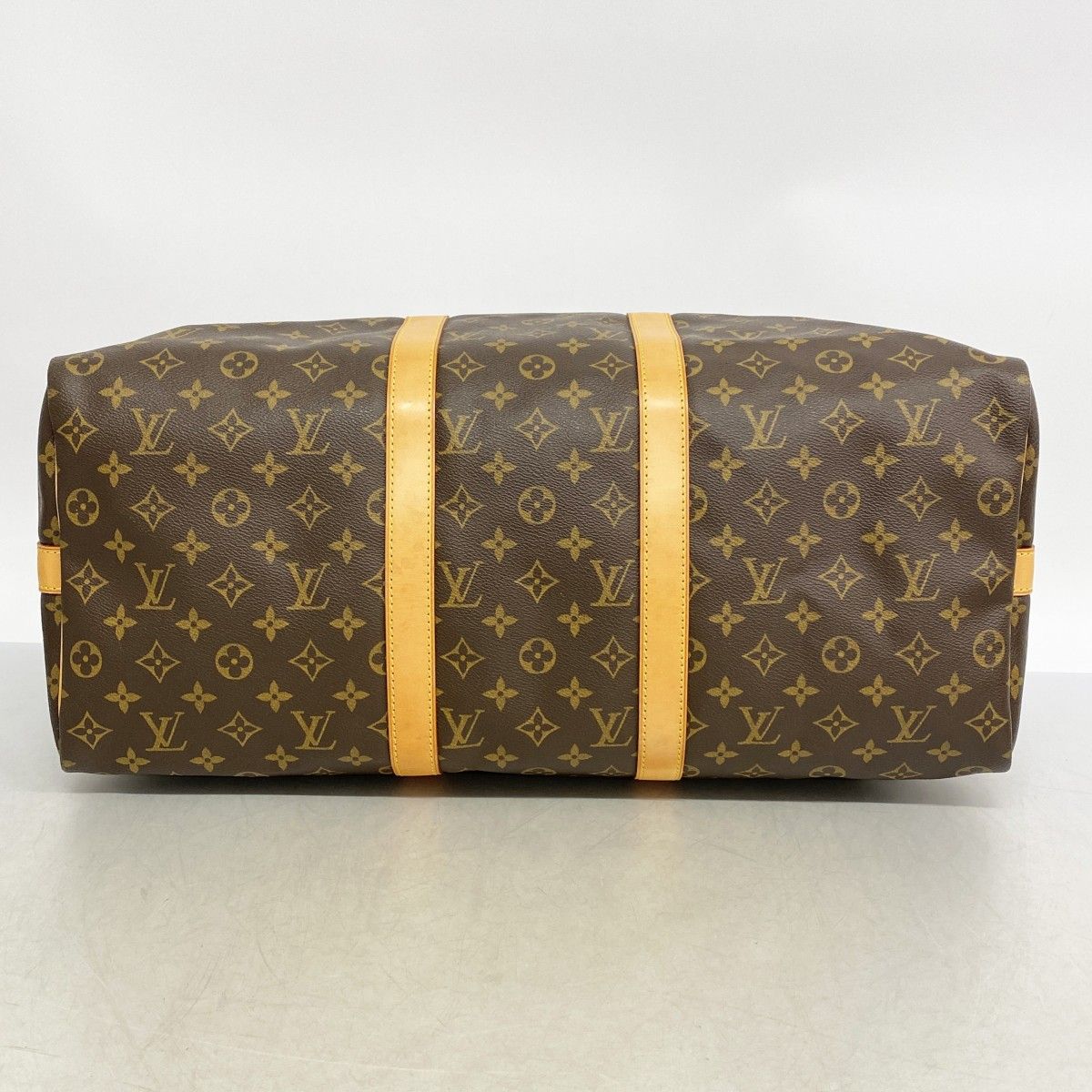 Louis Vuitton Boston Bag Monogram Keepall Bandouliere 50 Brown — view 3