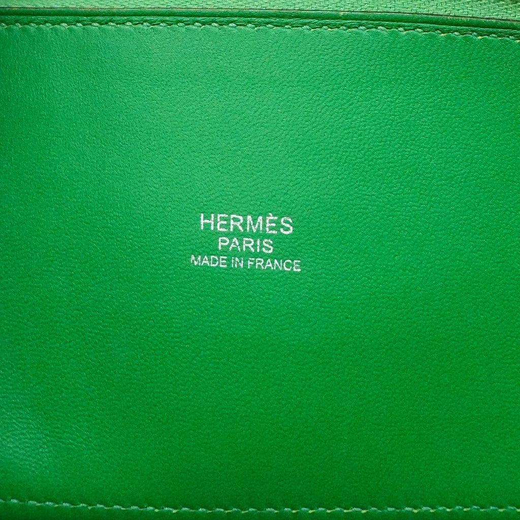 Hermes Handbag Bolide 27 Veau Epsom Bamboo Silver 2-Way — view 5