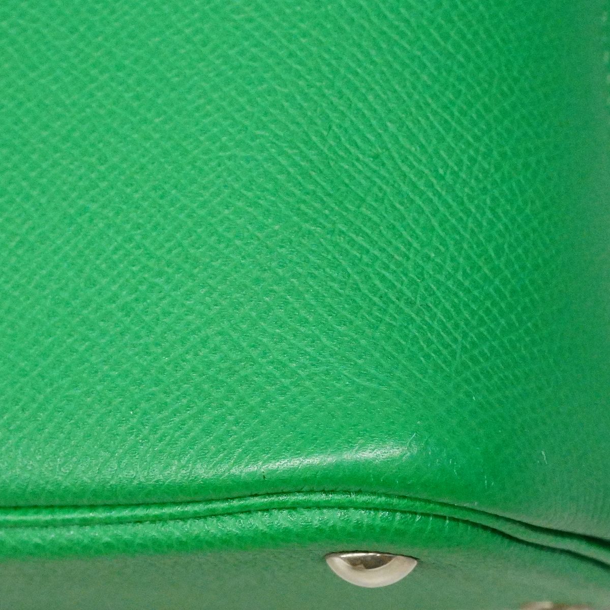 Hermes Handbag Bolide 27 Veau Epsom Bamboo Silver 2-Way — view 7