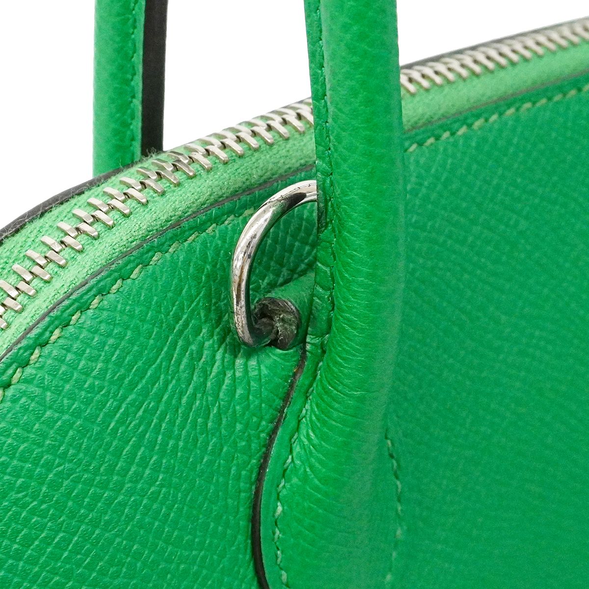 Hermes Handbag Bolide 27 Veau Epsom Bamboo Silver 2-Way — view 8