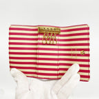 Louis Vuitton Key Case Monogram Trunk Multicles 4 Brown Pink — view 3