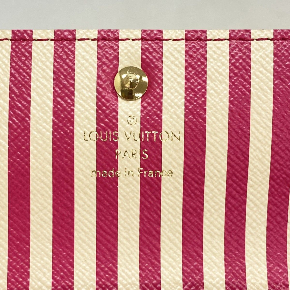 Louis Vuitton Key Case Monogram Trunk Multicles 4 Brown Pink — view 4