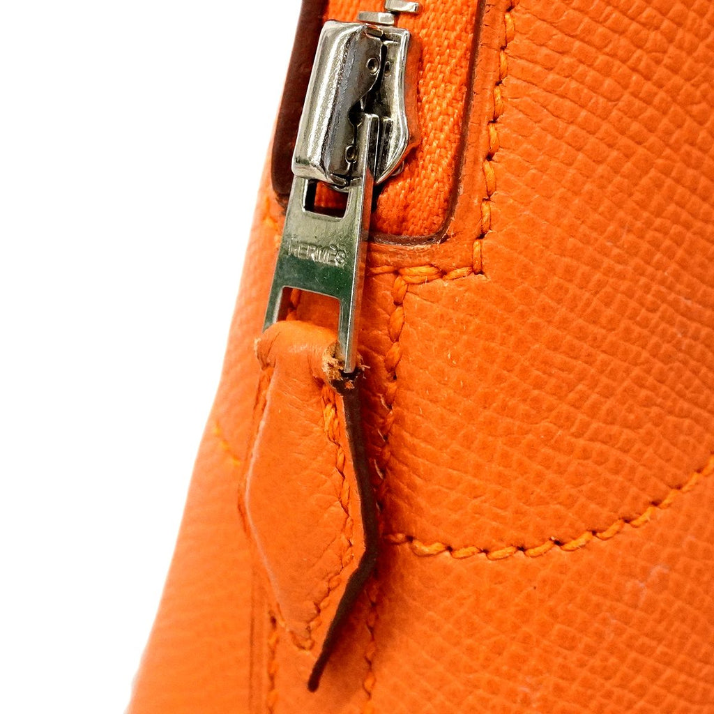 Hermes Handbag Bolide 27 Veau Epsom Fu Silver 2-Way — view 7