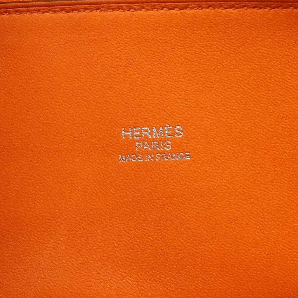 Hermes Handbag Bolide 27 Veau Epsom Fu Silver 2-Way — view 5