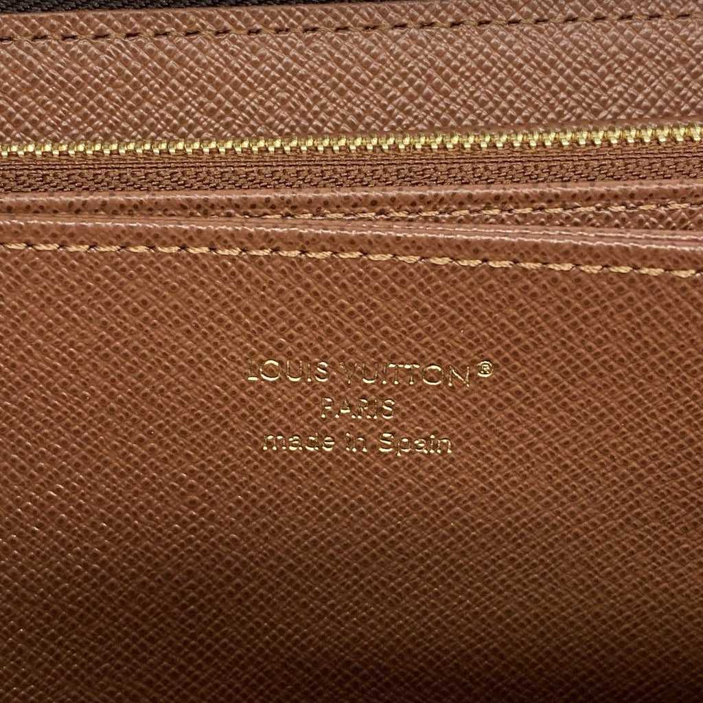 Louis Vuitton Wallet Monogram Zippy Brown — view 4