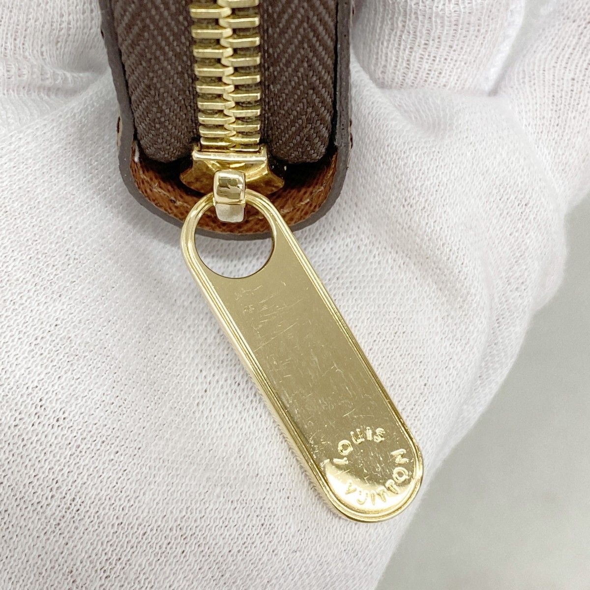 Louis Vuitton Wallet Monogram Zippy Brown — view 5