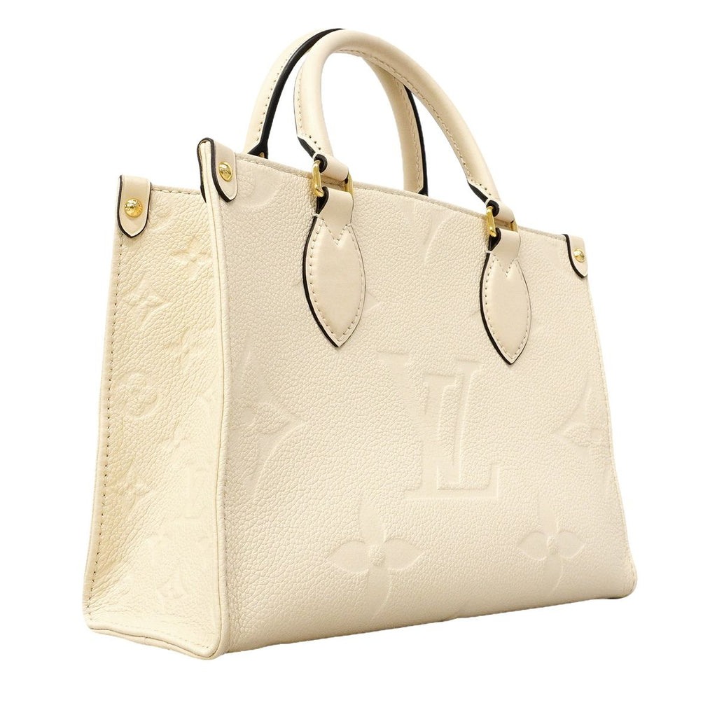 Louis Vuitton Handbag Monogram Empreinte On The Go PM Cream 2-Way — view 2