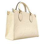 Louis Vuitton Handbag Monogram Empreinte On The Go PM Cream 2-Way — view 2