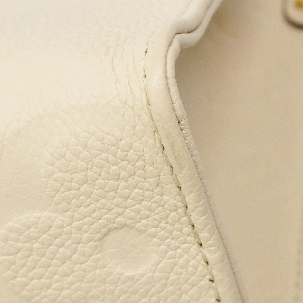 Louis Vuitton Handbag Monogram Empreinte On The Go PM Cream 2-Way — view 7