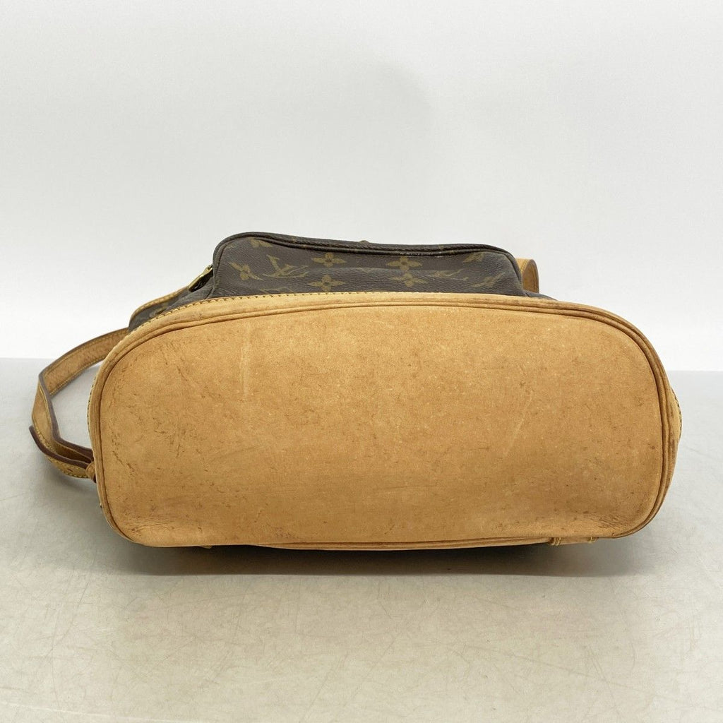 Louis Vuitton Backpack Monogram Montsouris MM Brown — view 3