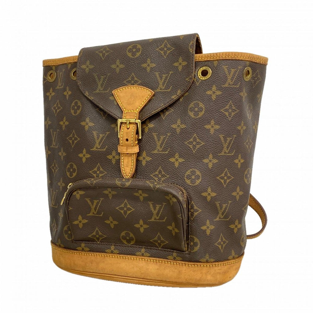 Louis Vuitton Backpack Monogram Montsouris MM Brown