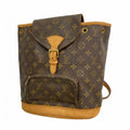 Louis Vuitton Backpack Monogram Montsouris MM Brown
