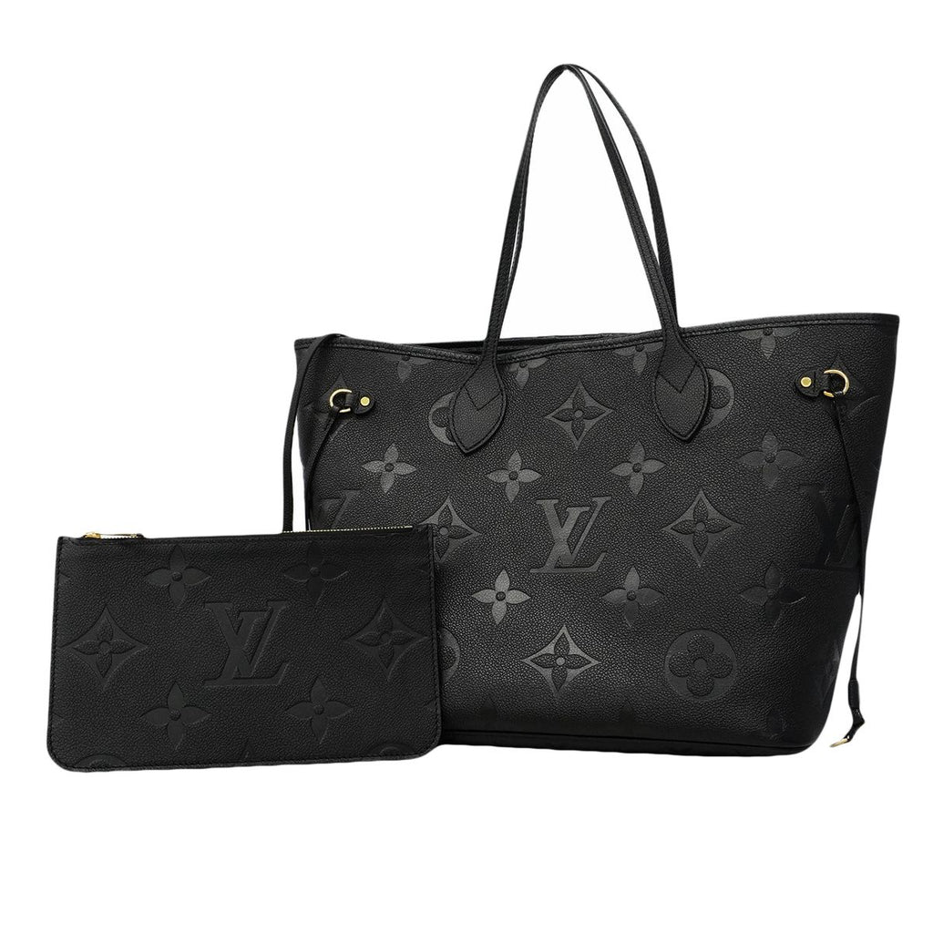 Louis Vuitton Tote Monogram Empreinte Neverfull MM Noir