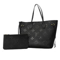 Louis Vuitton Tote Monogram Empreinte Neverfull MM Noir
