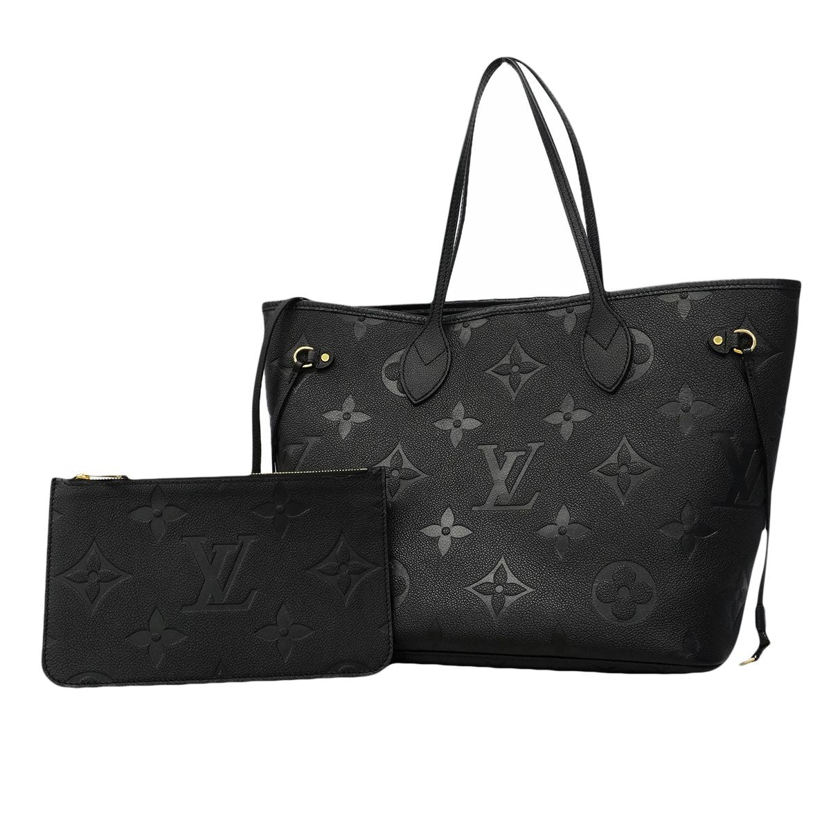 Louis Vuitton Tote Monogram Empreinte Neverfull MM Noir
