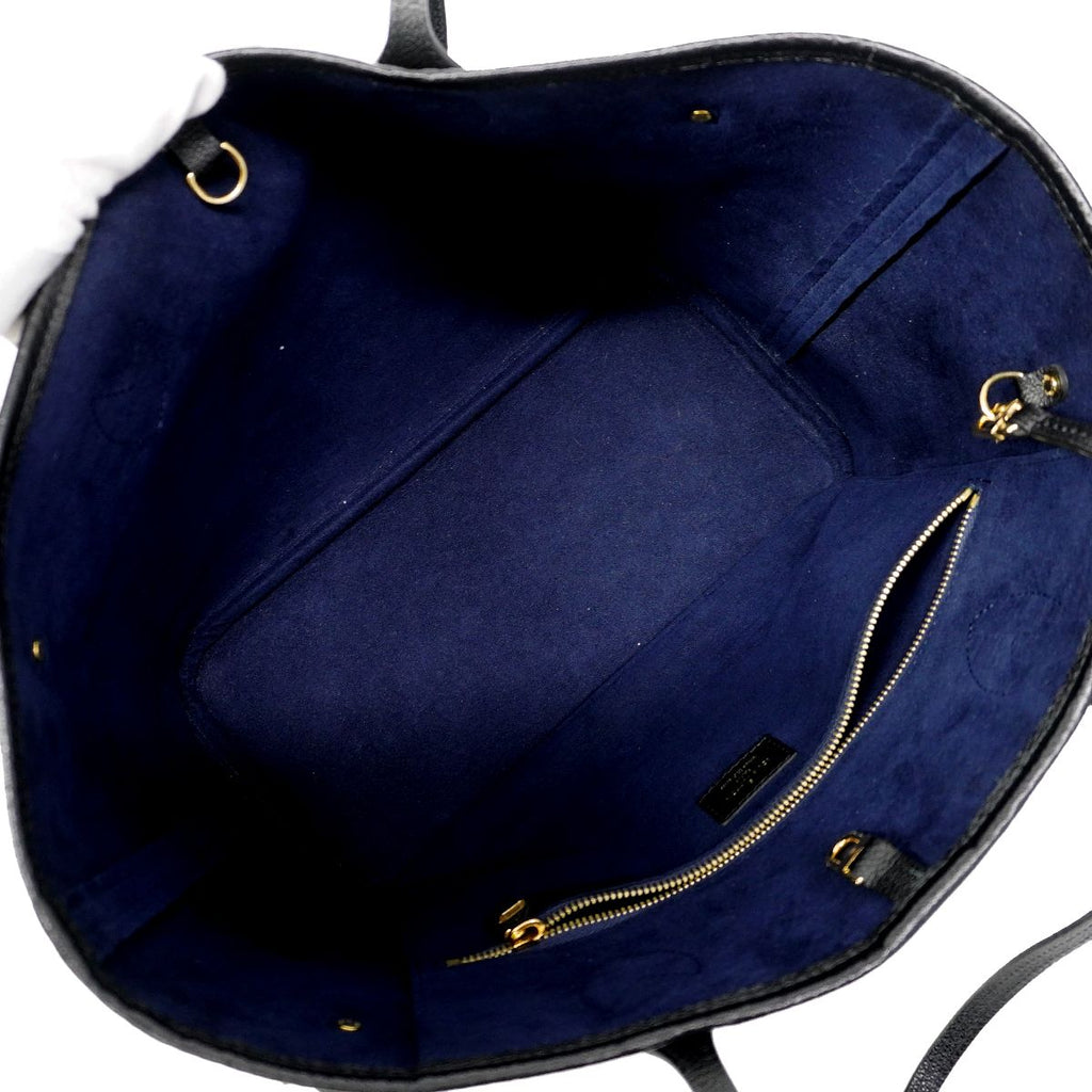 Louis Vuitton Tote Monogram Empreinte Neverfull MM Noir — view 4