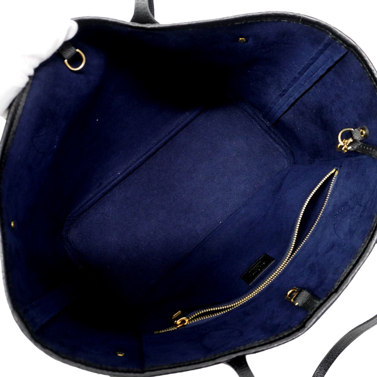 Louis Vuitton Tote Monogram Empreinte Neverfull MM Noir — view 4