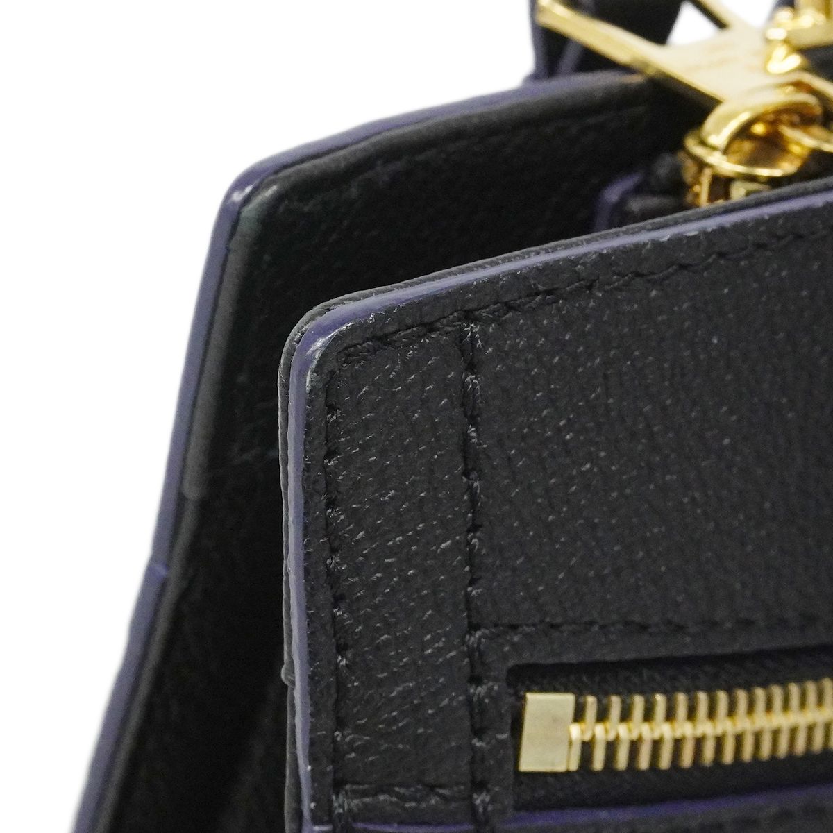 Louis Vuitton Handbag Monogram Empreinte Suri PM Noir 2-Way — view 7