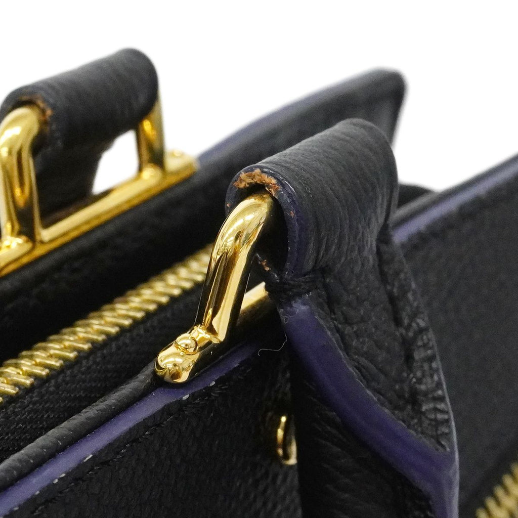 Louis Vuitton Handbag Monogram Empreinte Suri PM Noir 2-Way — view 8