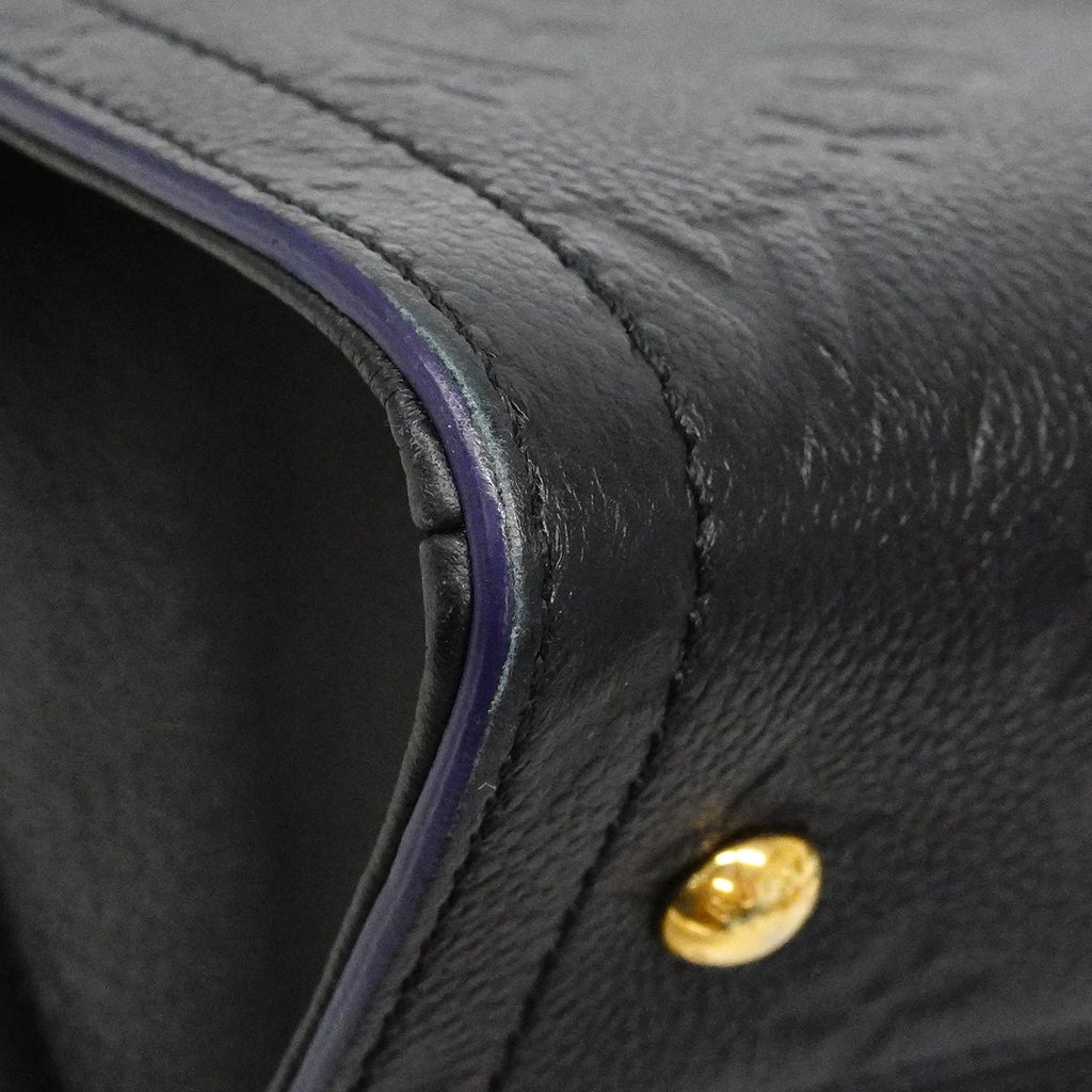 Louis Vuitton Handbag Monogram Empreinte Suri PM Noir 2-Way — view 6