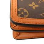 Louis Vuitton Shoulder Bag Monogram Reverse Dauphine Mini Brown — view 6