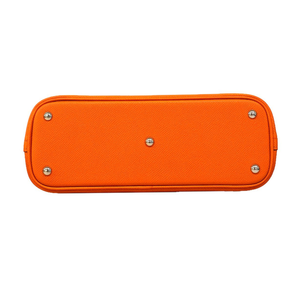 Hermes Handbag Bolide 27 Veau Epsom Orange Silver 2-Way — view 3