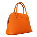 Hermes Handbag Bolide 27 Veau Epsom Orange Silver 2-Way — view 2
