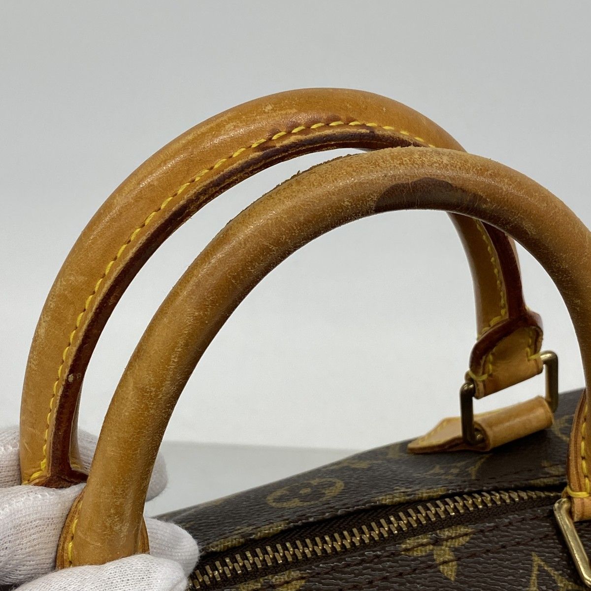 Louis Vuitton Handbag Monogram Speedy 30 Brown — view 8
