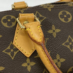 Louis Vuitton Handbag Monogram Speedy 30 Brown — view 9