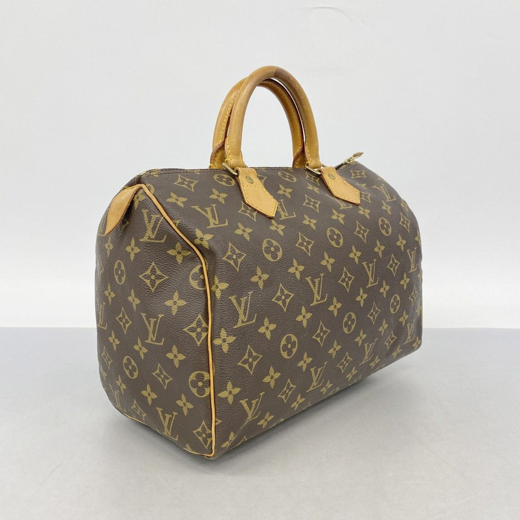 Louis Vuitton Handbag Monogram Speedy 30 Brown — view 2