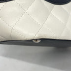 Chanel Tote Cambon Lambskin White Silver — view 6