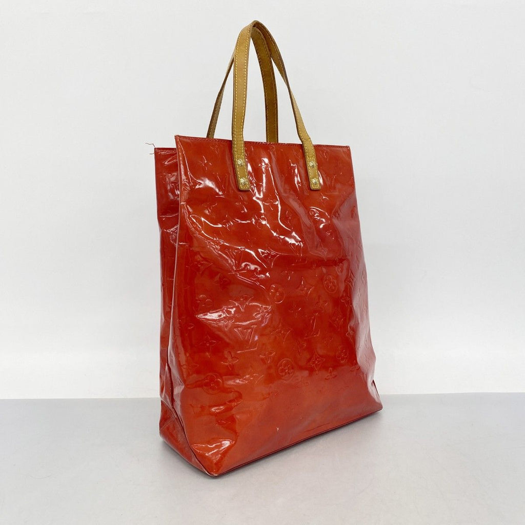 Louis Vuitton Tote Vernis Reed MM Rouge — view 2