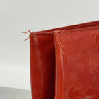 Louis Vuitton Tote Vernis Reed MM Rouge — view 6