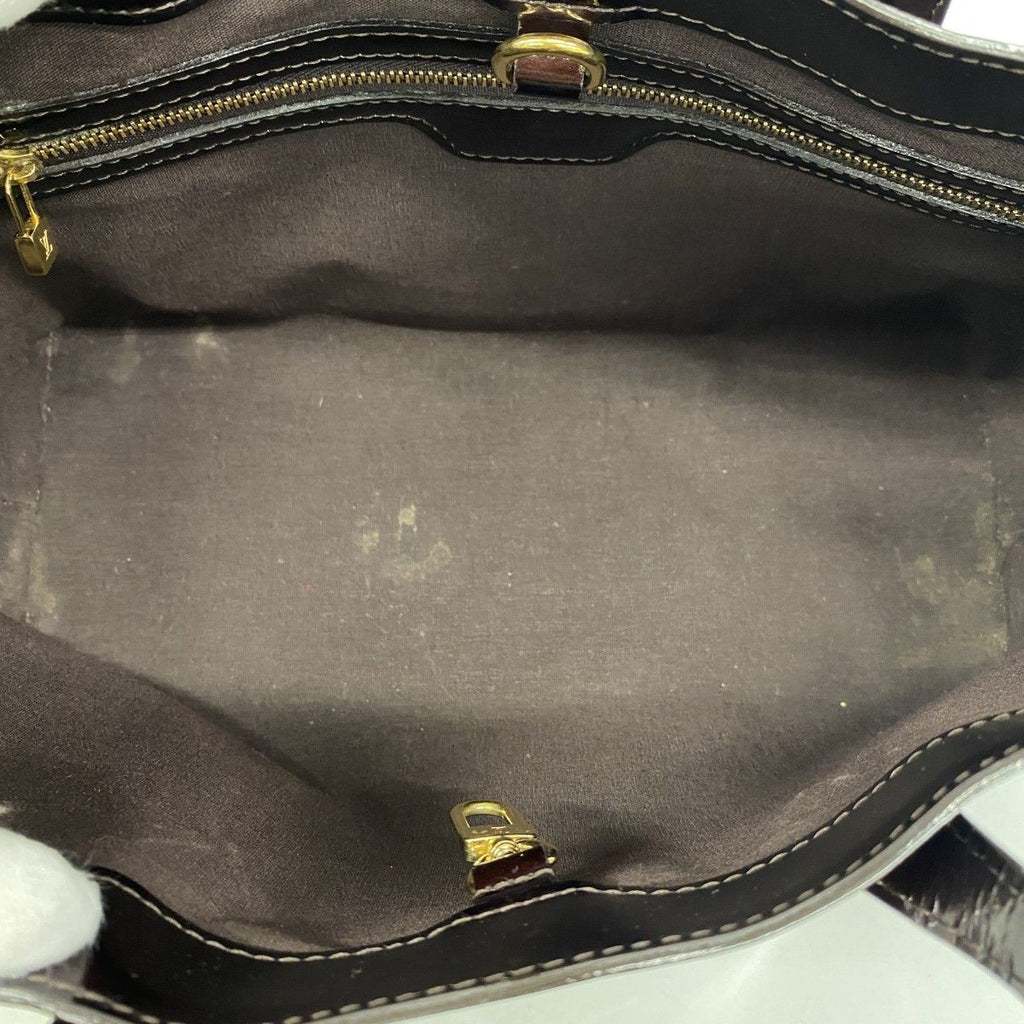 Louis Vuitton Handbag Vernis Wilshire PM Amaranto — view 4