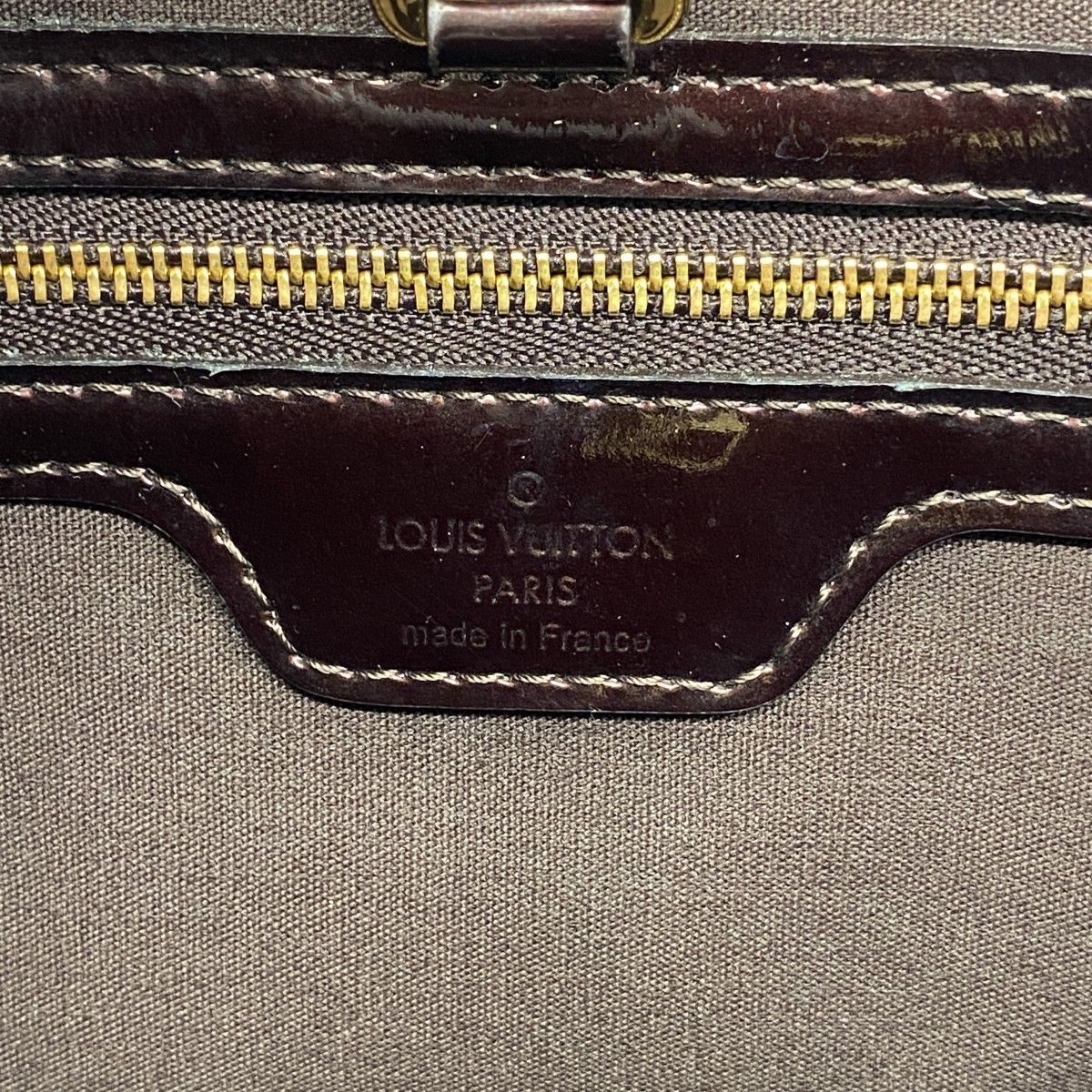 Louis Vuitton Handbag Vernis Wilshire PM Amaranto — view 5