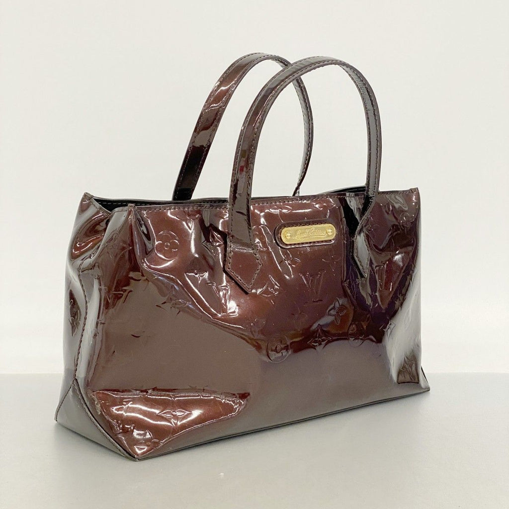 Louis Vuitton Handbag Vernis Wilshire PM Amaranto — view 2