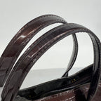 Louis Vuitton Handbag Vernis Wilshire PM Amaranto — view 8