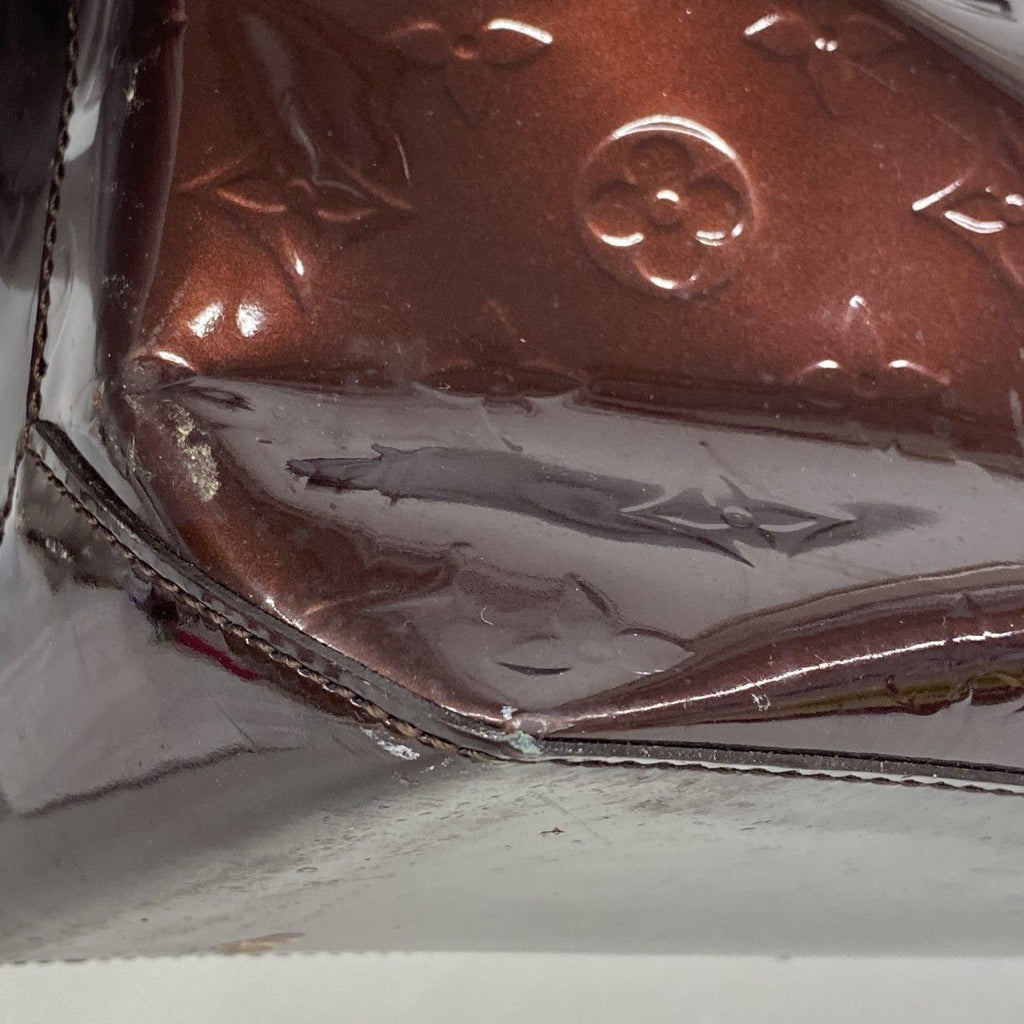 Louis Vuitton Handbag Vernis Wilshire PM Amaranto — view 6