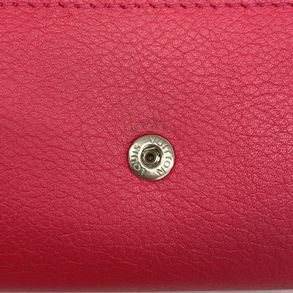 Louis Vuitton Trifold Wallet Portefeuille Lock Mini Pink — view 7