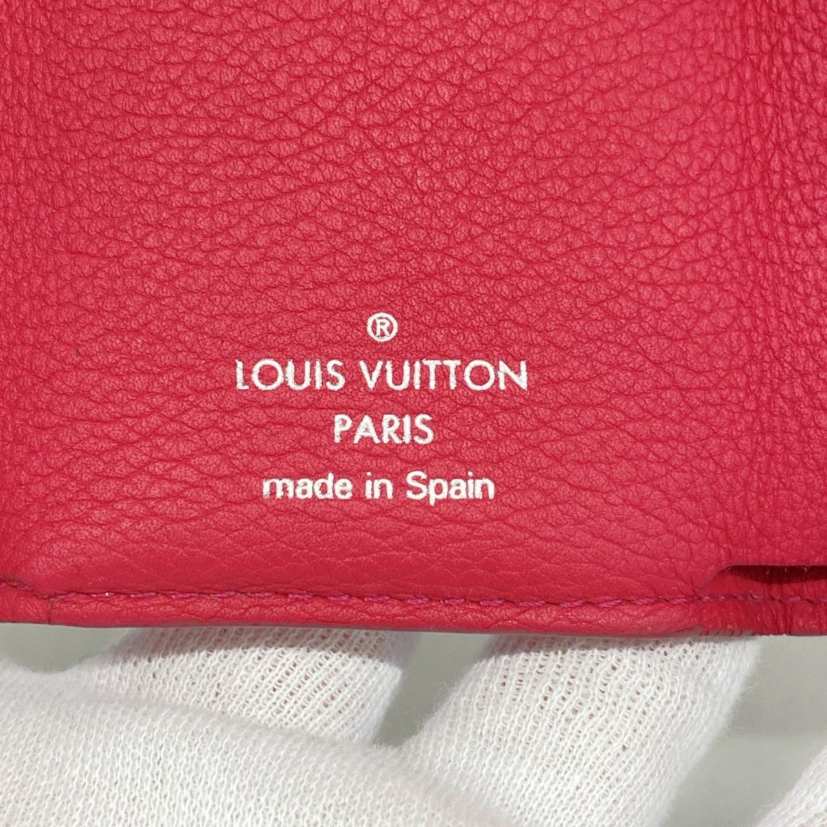 Louis Vuitton Trifold Wallet Portefeuille Lock Mini Pink — view 4