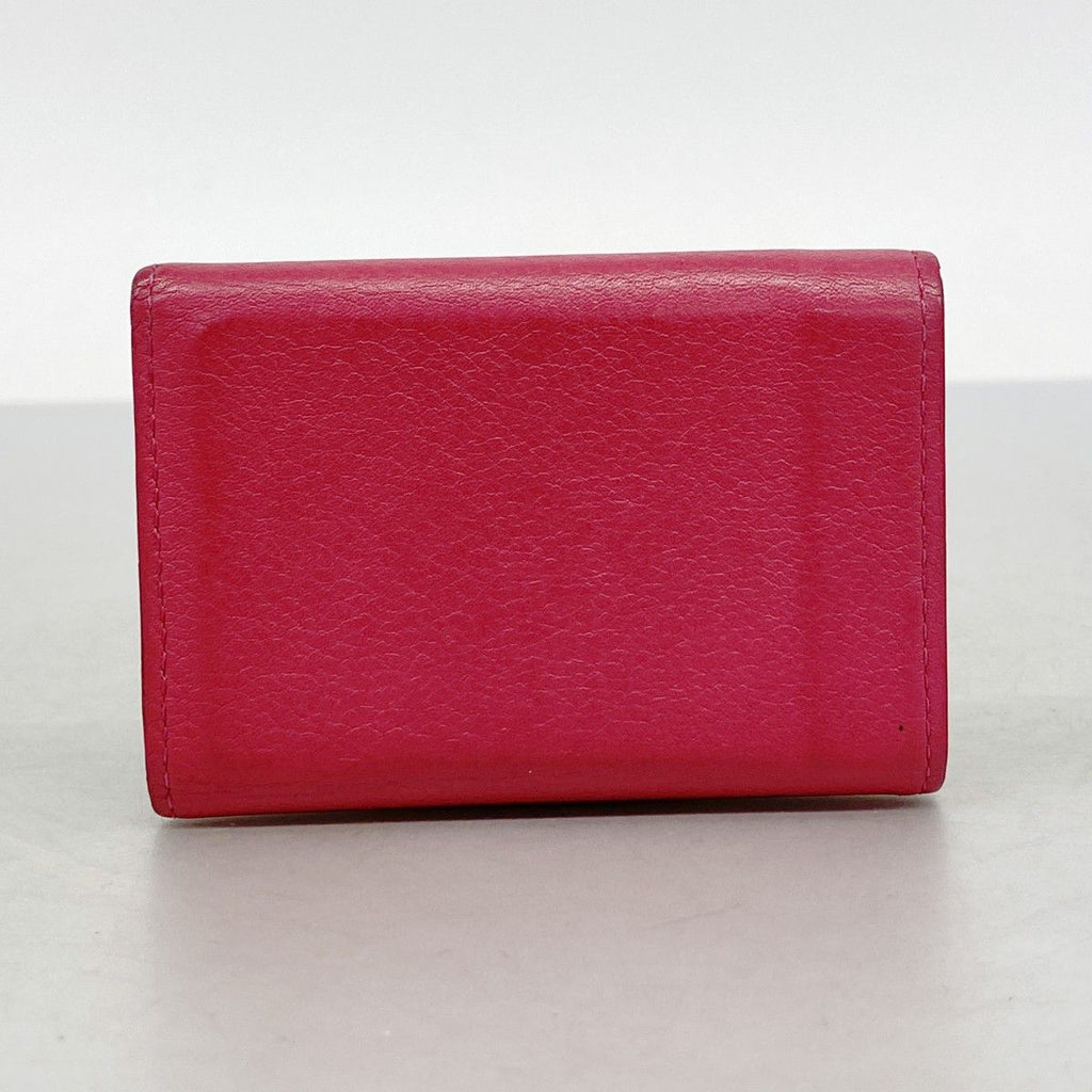 Louis Vuitton Trifold Wallet Portefeuille Lock Mini Pink — view 8
