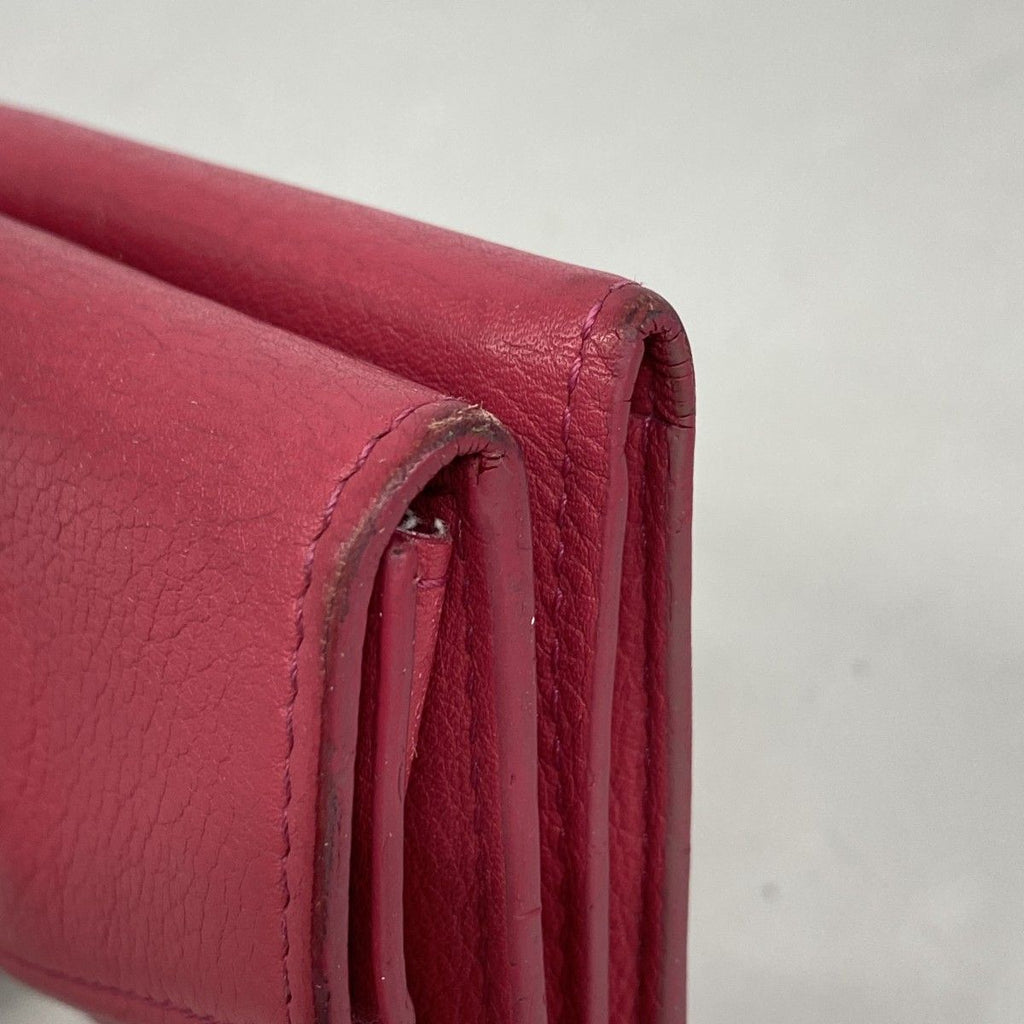 Louis Vuitton Trifold Wallet Portefeuille Lock Mini Pink — view 6