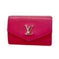 Louis Vuitton Trifold Wallet Portefeuille Lock Mini Pink