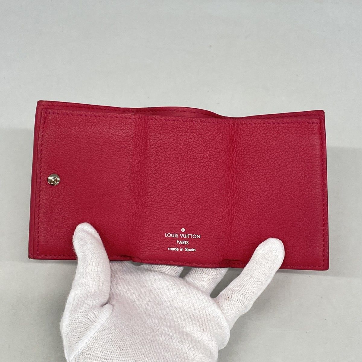 Louis Vuitton Trifold Wallet Portefeuille Lock Mini Pink — view 3