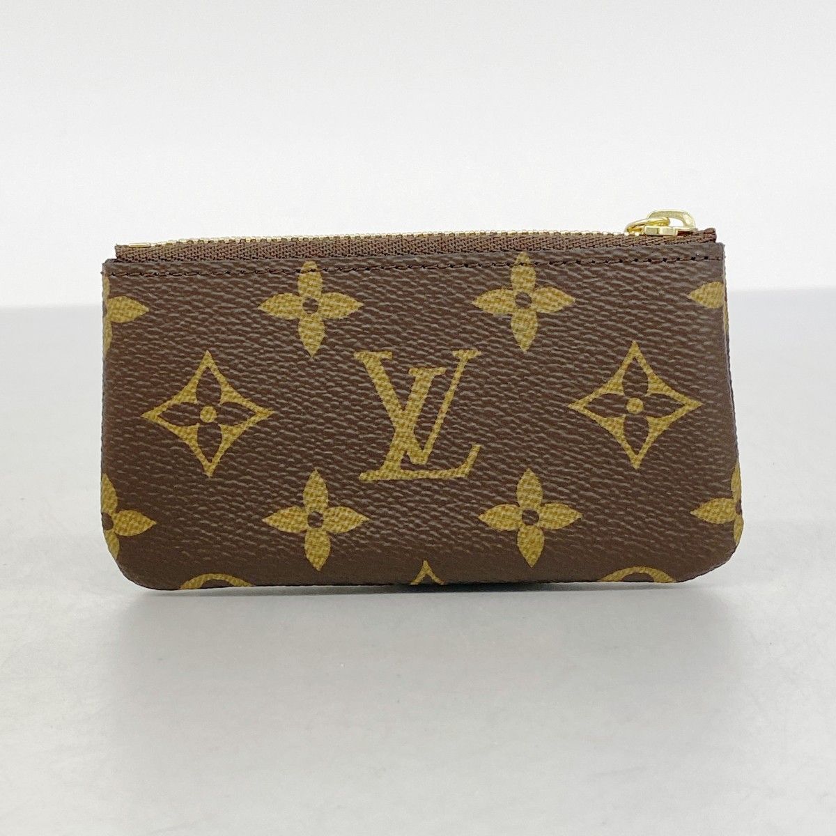 Louis Vuitton Coin Case Monogram Pochette Cles Brown — view 5