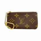 Louis Vuitton Coin Case Monogram Pochette Cles Brown