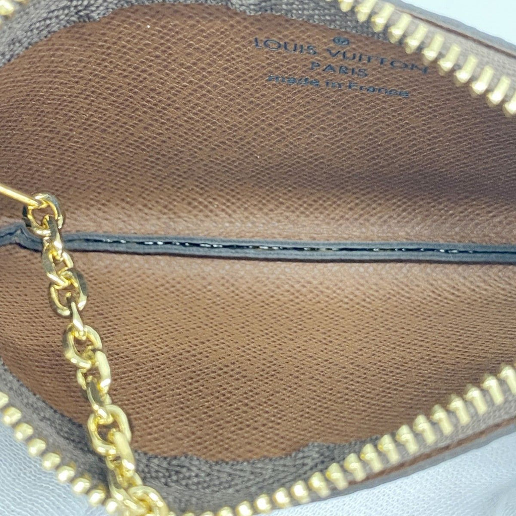 Louis Vuitton Coin Case Monogram Pochette Cles Brown — view 3