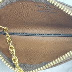 Louis Vuitton Coin Case Monogram Pochette Cles Brown — view 3